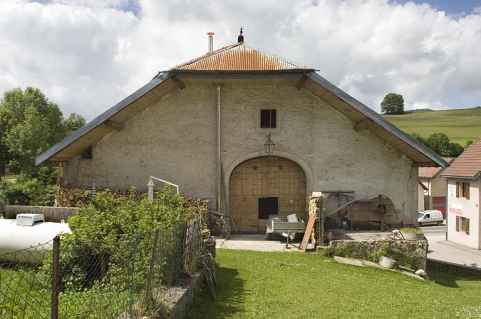Façade postérieure. © Région Bourgogne-Franche-Comté, Inventaire du patrimoine