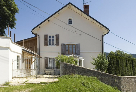 Façade latérale gauche. © Région Bourgogne-Franche-Comté, Inventaire du patrimoine