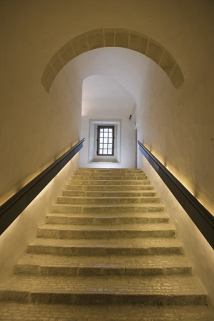 Escalier : troisième volée. © Région Bourgogne-Franche-Comté, Inventaire du Patrimoine Escalier : troisième volée. © Région Bourgogne-Franche-Comté, Inventaire du Patrimoine