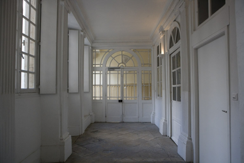 Vue d'ensemble du vestibule. © Région Bourgogne-Franche-Comté, Inventaire du Patrimoine