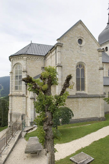 Chevet, depuis l'ouest. © Région Bourgogne-Franche-Comté, Inventaire du patrimoine