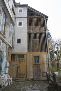 Détail de l'aile des bûchers sur jardin. © Région Bourgogne-Franche-Comté, Inventaire du Patrimoine