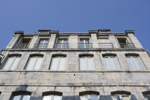 Détail des deuxième et troisième étages sur rue. © Région Bourgogne-Franche-Comté, Inventaire du Patrimoine