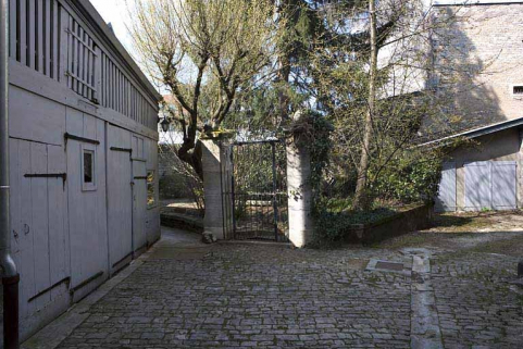 Vue d'ensemble du jardin. © Région Bourgogne-Franche-Comté, Inventaire du Patrimoine