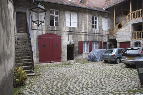 Vue d'ensemble du logis secondaire sur cour. © Région Bourgogne-Franche-Comté, Inventaire du Patrimoine