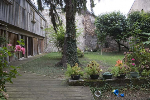 Vue d'ensemble du jardin. © Région Bourgogne-Franche-Comté, Inventaire du Patrimoine