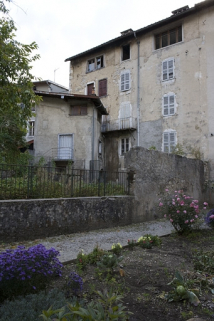 Elévation postérieure. © Région Bourgogne-Franche-Comté, Inventaire du patrimoine