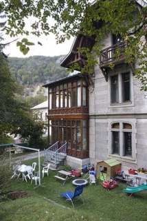 Elévation latérale droite, de trois quarts droite. © Région Bourgogne-Franche-Comté, Inventaire du patrimoine