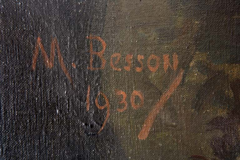 Signature et date. © Région Bourgogne-Franche-Comté, Inventaire du patrimoine Signature et date. © Région Bourgogne-Franche-Comté, Inventaire du patrimoine