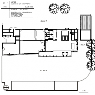 Niveau 0 [plan], 2000. © Région Bourgogne-Franche-Comté, Inventaire du patrimoine