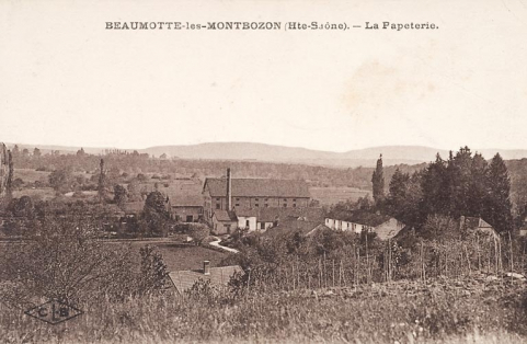 Beaumotte-les-Montbozon (Hte-Saône). - La Papeterie. © Région Bourgogne-Franche-Comté, Inventaire du patrimoine Beaumotte-les-Montbozon (Hte-Saône). - La Papeterie. © Région Bourgogne-Franche-Comté, Inventaire du patrimoine