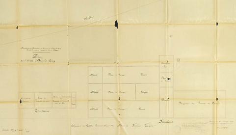 Féculeries et glucoseries de Tournus et d'Arc lès Gray. Plan de l'usine d'Arc lès Gray. © Région Bourgogne-Franche-Comté, Inventaire du patrimoine