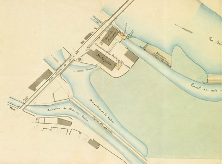 Plan des lieux [Plan-masse et de situation]. © Région Bourgogne-Franche-Comté, Inventaire du patrimoine