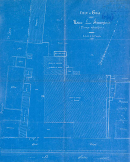 Usine Louis Sauvegrain (tissage mécanique). © Région Bourgogne-Franche-Comté, Inventaire du patrimoine