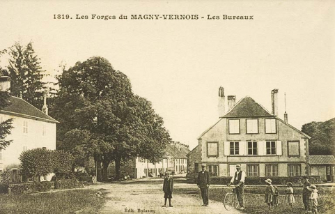 Les Forges de Magny-Vernois - Les Bureaux. © Région Bourgogne-Franche-Comté, Inventaire du patrimoine