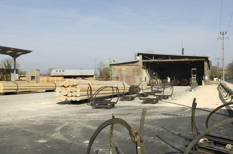 Atelier de fabrication depuis l'ouest. © Région Bourgogne-Franche-Comté, Inventaire du patrimoine