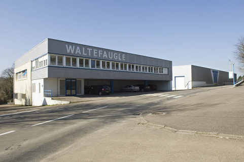 Vue d'ensemble des bâtiments au sud de la route de Champlitte. © Région Bourgogne-Franche-Comté, Inventaire du patrimoine
