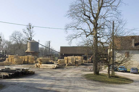 Le chantier de la scierie. © Région Bourgogne-Franche-Comté, Inventaire du patrimoine