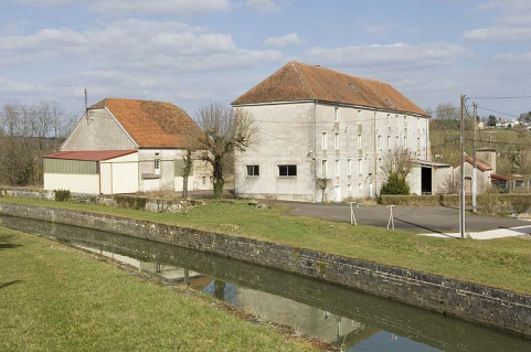 Le magasin industriel et la minoterie. © Région Bourgogne-Franche-Comté, Inventaire du patrimoine