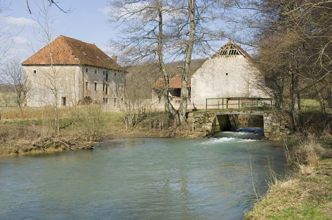 Vue d'ensemble depuis le sud. © Région Bourgogne-Franche-Comté, Inventaire du patrimoine