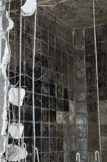 Détail d'une cuve en cours de démolition. © Région Bourgogne-Franche-Comté, Inventaire du patrimoine