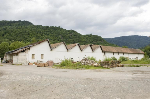 Atelier de fabrication (boulonnerie) depuis le sud. © Région Bourgogne-Franche-Comté, Inventaire du patrimoine
