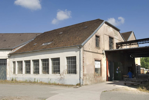 Atelier de fabrication originel. Vue de trois quarts. © Région Bourgogne-Franche-Comté, Inventaire du patrimoine