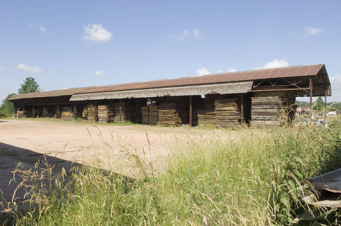 Entrepôt industriel ouest. Vue d'ensemble. © Région Bourgogne-Franche-Comté, Inventaire du patrimoine
