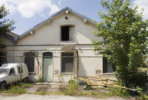 Bâtiment des bureaux (?). © Région Bourgogne-Franche-Comté, Inventaire du patrimoine