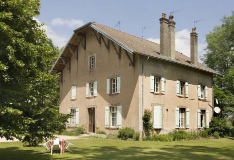 Logement vu de trois quarts. © Région Bourgogne-Franche-Comté, Inventaire du patrimoine