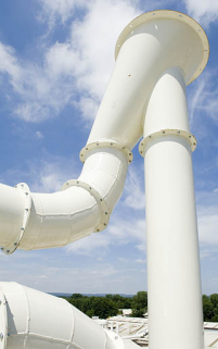 Tuyauterie d'un silo. © Région Bourgogne-Franche-Comté, Inventaire du patrimoine