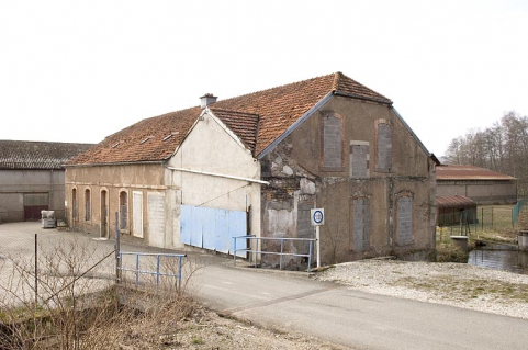 Moulin d'aval. Vue depuis l'est. © Région Bourgogne-Franche-Comté, Inventaire du patrimoine