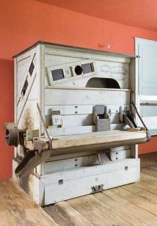 Nettoyeur-dépoussiéreur à grains. © Région Bourgogne-Franche-Comté, Inventaire du patrimoine