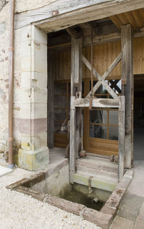 Vestiges du châssis du haut-fer. © Région Bourgogne-Franche-Comté, Inventaire du patrimoine