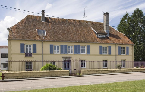 Logement patronal. Façade est. © Région Bourgogne-Franche-Comté, Inventaire du patrimoine