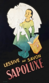Lessive au savon Sapoluxe. © Région Bourgogne-Franche-Comté, Inventaire du patrimoine