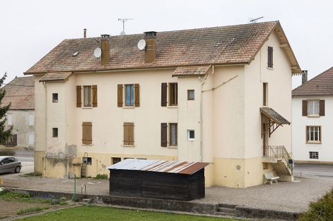 Façade postérieure d'une maison ouvrière. © Région Bourgogne-Franche-Comté, Inventaire du patrimoine