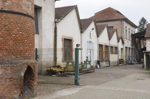 Pignons des sheds de l'atelier. © Région Bourgogne-Franche-Comté, Inventaire du patrimoine