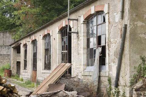 Façade d'un atelier de fabrication. © Région Bourgogne-Franche-Comté, Inventaire du patrimoine