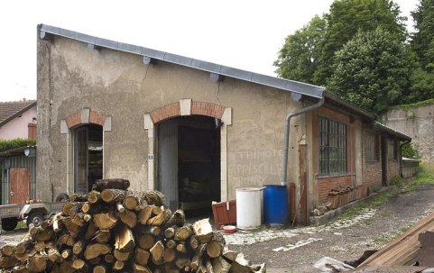 Vestige d'un atelier incendié. © Région Bourgogne-Franche-Comté, Inventaire du patrimoine