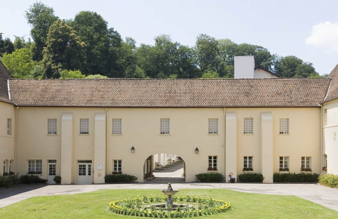 Aile ouest sur cour. © Région Bourgogne-Franche-Comté, Inventaire du patrimoine