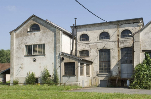 Façade sud de la salle des machines à vapeur. © Région Bourgogne-Franche-Comté, Inventaire du patrimoine