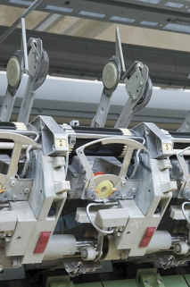 Détail d'une tête de continu à filer Autocoro. © Région Bourgogne-Franche-Comté, Inventaire du patrimoine