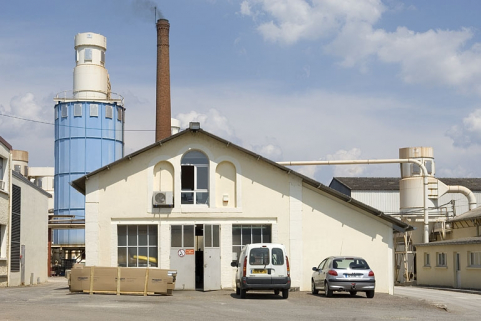 Pignon de l'atelier de réparation. © Région Bourgogne-Franche-Comté, Inventaire du patrimoine