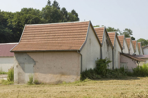 Atelier de fabrication couvert de sheds. © Région Bourgogne-Franche-Comté, Inventaire du patrimoine