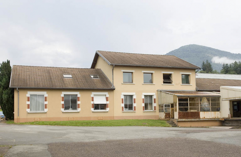 Façade sud des bureaux. © Région Bourgogne-Franche-Comté, Inventaire du patrimoine