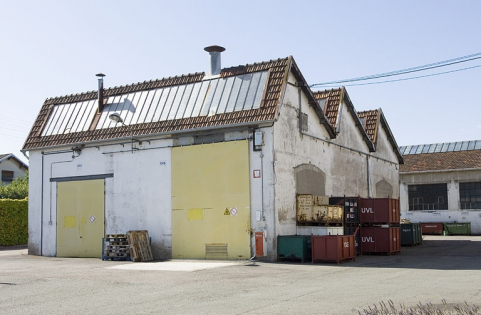 Salle des machines et chaufferie, depuis le nord (usine Dollé). © Région Bourgogne-Franche-Comté, Inventaire du patrimoine Salle des machines et chaufferie, depuis le nord (usine Dollé). © Région Bourgogne-Franche-Comté, Inventaire du patrimoine