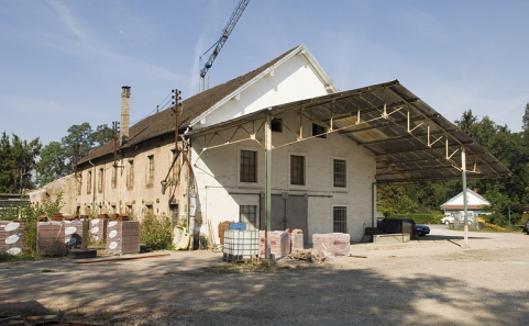 Vue depuis l'est. © Région Bourgogne-Franche-Comté, Inventaire du patrimoine