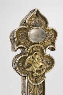 Détail : quadrilobe de saint Jean. © Région Bourgogne-Franche-Comté, Inventaire du patrimoine