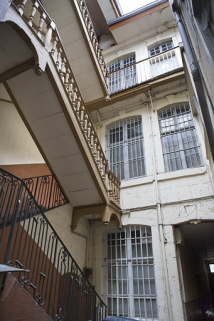Façade postérieure du logis principal. © Région Bourgogne-Franche-Comté, Inventaire du Patrimoine